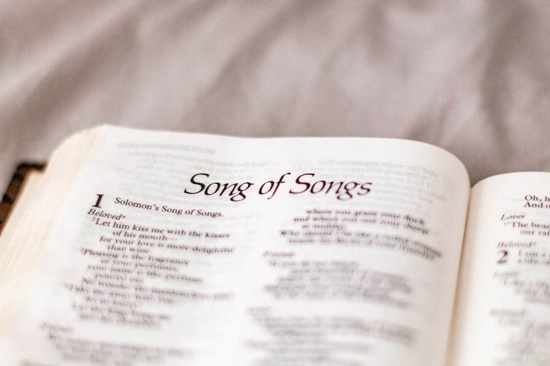 white book page on white textile